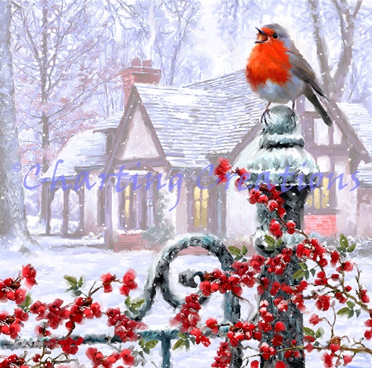 Robin On Gatepost